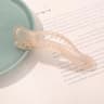 Matte Bow Duckbill Hair Clips  Solid Color Acrylic Hair Claws For Women 8