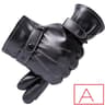 UrbanDrive Black Leather Gloves For Men Thin Winter Touchscreen Driving Style 6