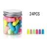 Bullet Type Foam Earplugs Set 24 60 120 Pcs Soft Noise Reduction Sleeping Ear Plugs 12
