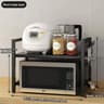 Retractable MultiFunction Microwave Oven  Kitchen Storage Rack 6