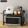 Retractable MultiFunction Microwave Oven  Kitchen Storage Rack 8