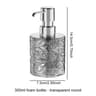 Cute Dinosaur Reusable Liquid Soap Dispenser With Leak Proof Pump For Bathroom And Vanity Use 8