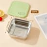 WORTHBUY Portable 304 Stainless Steel Lunch Box Leak Proof Reusable Bento Box For Kids And Travel 7
