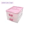 WBBOOMING Small Drawer Jewelry Storage Box Multi Layer Plastic Desktop Organizer For Cosmetics And  6