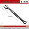 DualUse Plums Blossom Ratchet And OpenEnd Wrench Set 14in1516in Combination Spanners With Nut Cutte 16