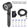 Portable ThreeSpeed Adjustable Shower Head With BuiltIn Head Massage Filter 6