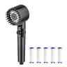 Portable ThreeSpeed Adjustable Shower Head With BuiltIn Head Massage Filter 7