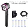 Portable ThreeSpeed Adjustable Shower Head With BuiltIn Head Massage Filter 20