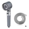 Portable ThreeSpeed Adjustable Shower Head With BuiltIn Head Massage Filter 23