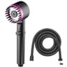 Portable ThreeSpeed Adjustable Shower Head With BuiltIn Head Massage Filter 26