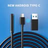 MultiLens USBTypeC Flexible Endoscope Camera 55 Mm  70 Mm  80 Mm With Adjustable LED Lights 6