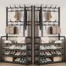 MultiLayer Clothes And Shoe Organizer Rack FloorStanding Hat  Shoe Storage Shelf 21