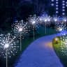 Solar Firework Garden Lights LED Outdoor Decoration Waterproof Lawn Lamp 18