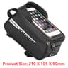 Waterproof Touchscreen Bicycle Top Tube Bag For Cycling Phones And Gear 14