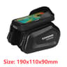 Waterproof Touchscreen Bicycle Top Tube Bag For Cycling Phones And Gear 15
