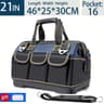 Multifunctional Waterproof Tool Bag 13in23in HeavyDuty Toolkit Organizer 13