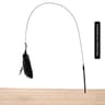 Cat Teaser Toy With Bell And Suction Cup Extended Rod Replaceable Feather Head 8