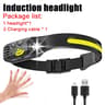 Powerful LED Headlamp With XPE Plus COB 7 Modes Motion Sensor 18650 Rechargeable For Fishing And Hu 6