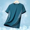 Mens Ice Silk QuickDry Reflective Running TShirt  Breathable Fitness Top Up To 5XL 12