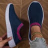 Womens Breathable Knit Sneakers Lightweight Mesh Casual Lace Up Shoes 12