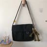 Large Capacity Canvas Crossbody Bag For Women Solid Color Shoulder Bag 10