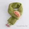 FluffCloud 3D Knitted Baby Scarf  Warm Winter Neck Cover For Kids 6