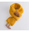 FluffCloud 3D Knitted Baby Scarf  Warm Winter Neck Cover For Kids 10