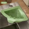 Magnetic Triangle Sink Drain Basket With Anti Leak Strainer Filter 8