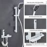 Grey Wall Mounted Digital Display Shower System Full Set 15