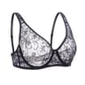 Lace Embroidery Underwire Bra For Women AD Cup 5