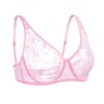 Lace Embroidery Underwire Bra For Women AD Cup 7