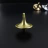 Metal Gyro Precision Silver Spinning Top With Movie Totem Print 6
