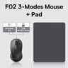 Baseus F02 Ergonomic Wireless Mouse With Bluetooth 52 And 4000 DPI Precision 7