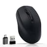 Dual Mode Wireless Mouse With Bluetooth And 24G USB Rechargeable Silent Click For PC MacBook Laptop 15