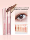 Gradient Two Color Eyeshadow Pen Waterproof Pearlescent Eyeshadow Stick Easy Blend Lazy Makeup 9