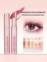 Gradient Two Color Eyeshadow Pen Waterproof Pearlescent Eyeshadow Stick Easy Blend Lazy Makeup 8