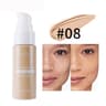 Flawless Waterproof Liquid Foundation Full Coverage Concealer Foundation Sweat Resistant Long Wear  7