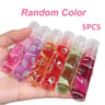 6 Color Roll On Lip Oil Fruit Essence Hydrating Lip Balm Gloss With Mirror 9