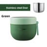 600ML Stainless Steel Lunch Bowl Microwave Safe Soup Noodle Container With Lid 8