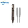 Retro Brass Mini Bolt Action Pen Compact EDC Tactical Ballpoint Pen 6