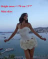 Mingmingxi Strapless Red Cocktail Dress Lace Up Back Luxury Red Mini Dress Elegant Women Party Mini 5