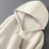 Mens Merino Wool Hooded Sweater Thick Warm Pullover Casual Winter Knit Hoodie 7