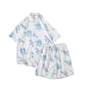 Mens Hawaiian Shirt And Shorts Set  Quick Dry Summer Beach Outfit 2 Piece 6
