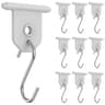 Heavy Duty SShaped RV Awning Hooks Metal Camping Light And Gear Hangers 10PCS 6