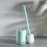 Punch Free Wall Mounted Toilet Brush Set With Long Handle And Quick Dry Base 9