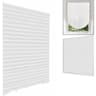 Self Adhesive Pleated Window Blinds Half Curtain For Bathroom Balcony And Living Room Privacy Shade 7