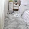 Cozy Tie Dye Fluffy Shag Area Rug For Bedroom And Living Room 8