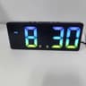 Smart Voice Control LED Digital Alarm Clock With Temperature  Snooze 11