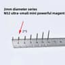 N52 Mini Neodymium Magnets Set  Strong Mini Magnets 2mm UltraPowerful Refrigerator  Craft Magnets 1 14