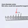 N52 Mini Neodymium Magnets Set  Strong Mini Magnets 2mm UltraPowerful Refrigerator  Craft Magnets 1 16